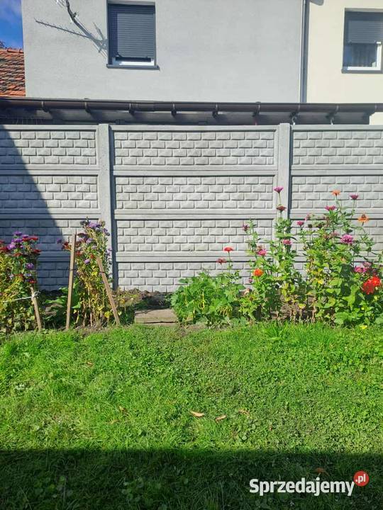 Ogrodzenia betonowe Nowoczene wzory dolnośląskie Jelcz-Laskowice usługi budowlane