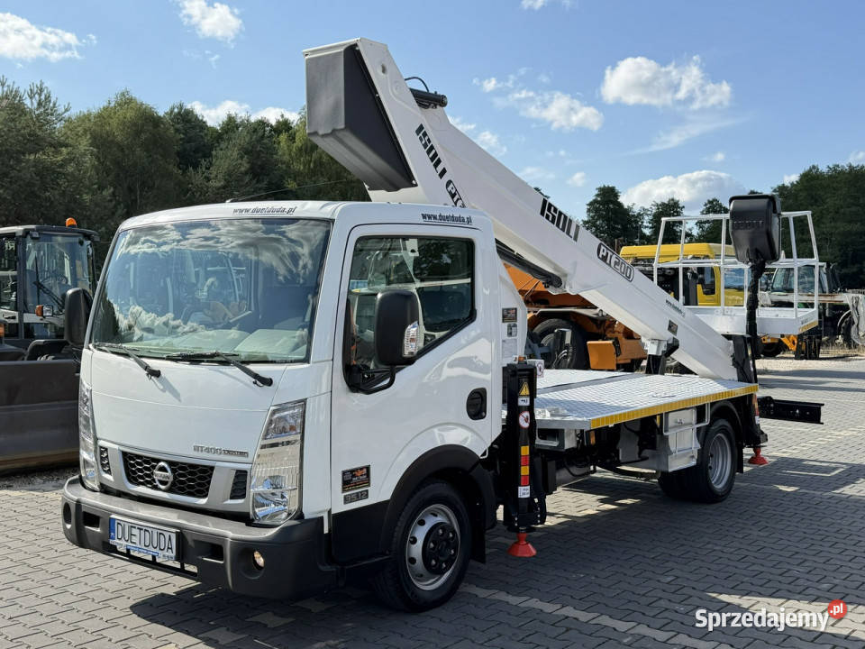 Nissan Cabstar NT400 Zwyżka Podnośnik Koszowy immobilizer świętokrzyskie Widełki
