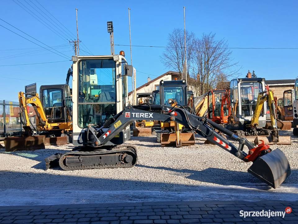Terex TC16 Mini koparka TEREX TC16 z 2014r ładna Koparki Złoczew