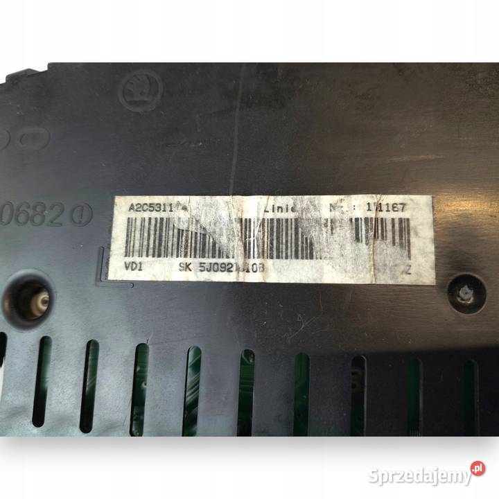 LICZNIK ZEGARY 5J0920810B Skoda Fabia II Chełm