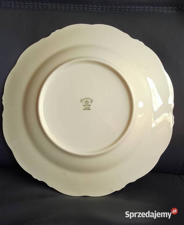 Talerz głęboki KPM 1831 Porcelana i szkło Nakło nad Notecią