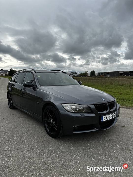 Bmw 320d E91 20 diesel M47 Kombi Skora Panorama światła przeciwmgielne Kraków