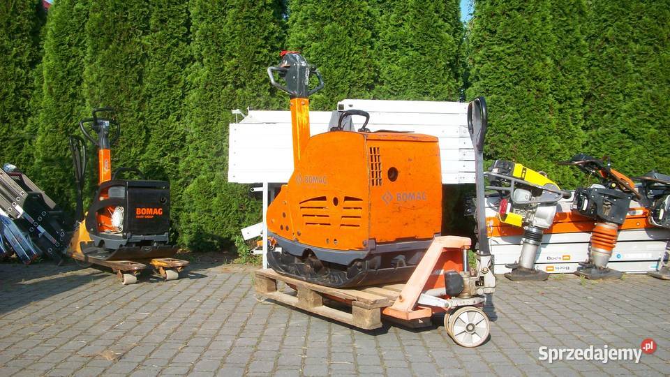 zagęszczarka Bomag 580 Hatz mazowieckie Siedlce