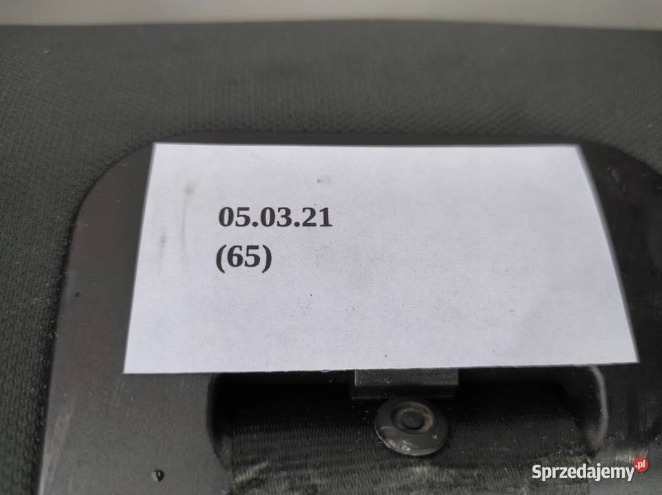 KANAPA TYLNA TYŁ NISSAN MICRA K12 HB 3D 03 Wyposażenie wnętrza Nowy Tomyśl