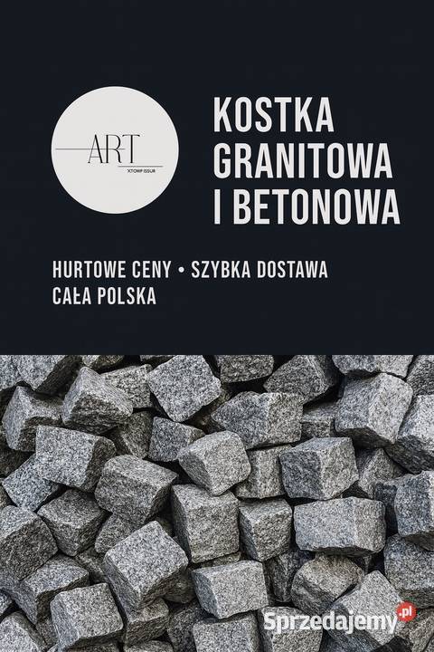 Kostka betonowa i granitowa sprzedaz z Warszawa