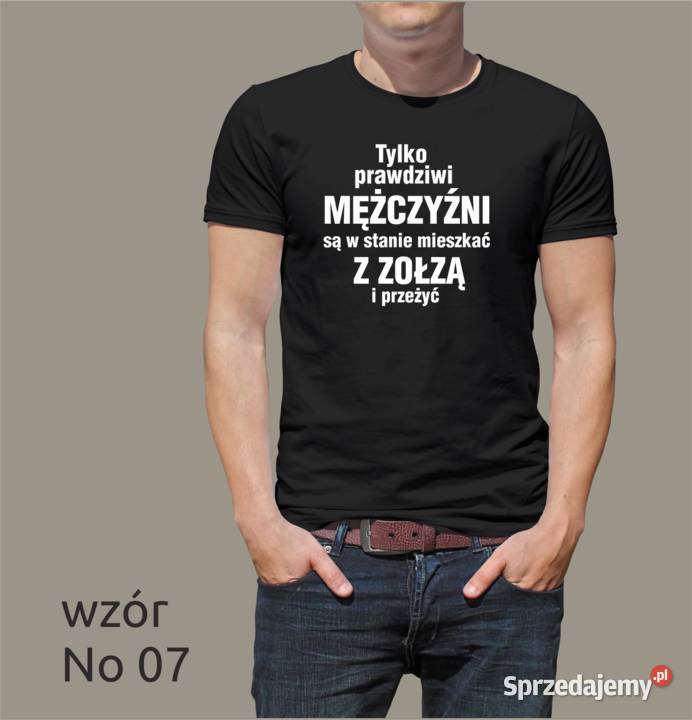 Koszulka z nadrukiem wzory jakość Krzeszowice