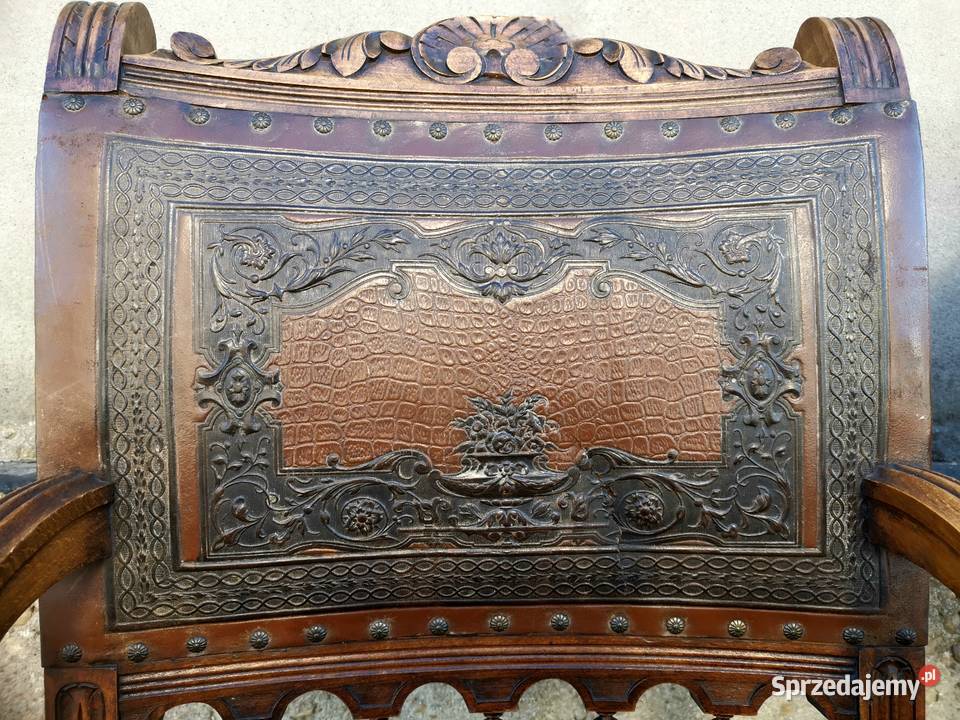 Francuski fotel do biurka fotelik kurdyban 2 dolnośląskie