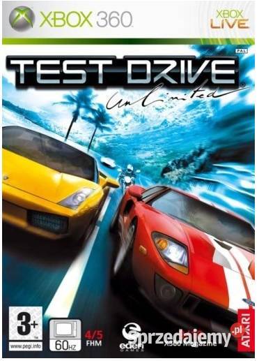 Test Drive Uunlimited xbox 360 Wrocław