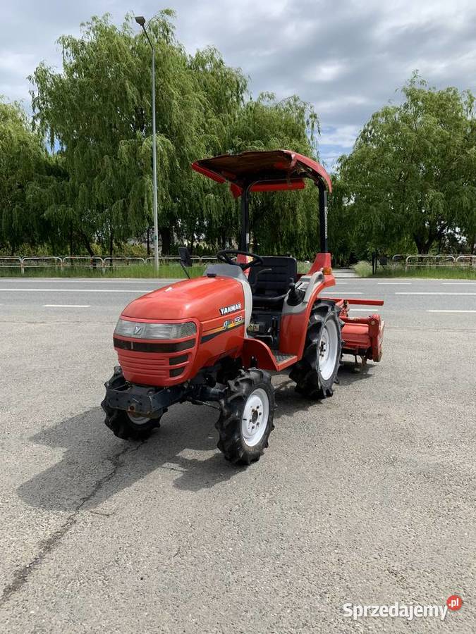 Traktorek Yanmar AF150 z glebogryzarką