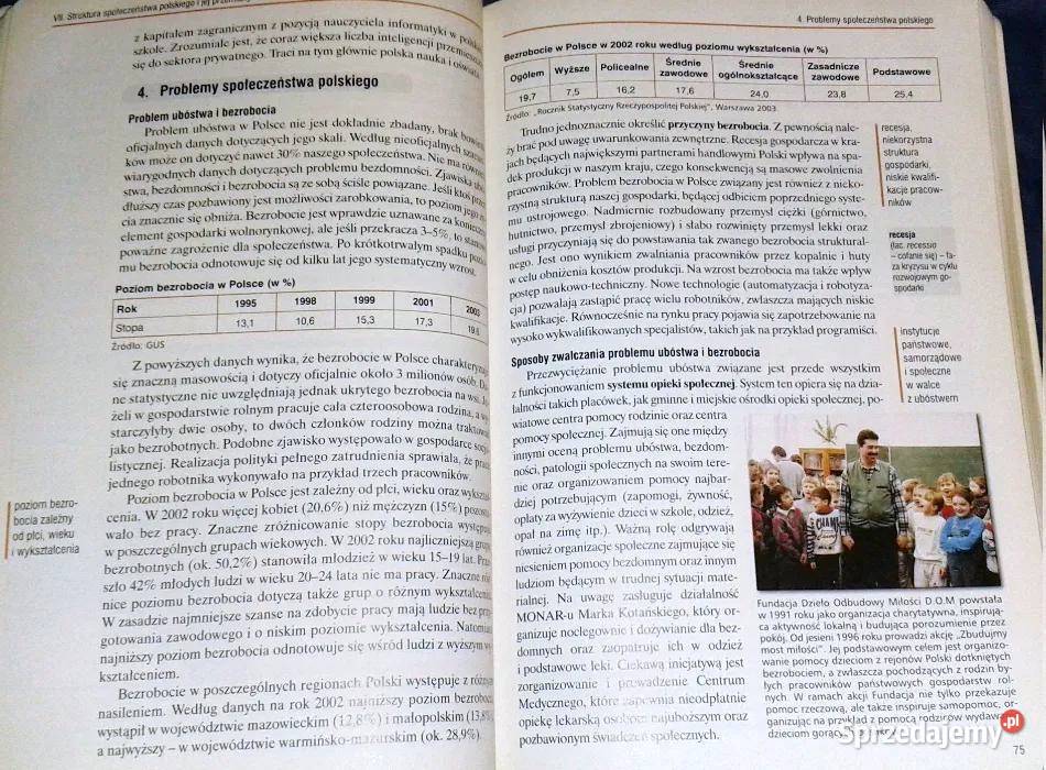 Wiedza o Społeczeństwie Z Smutek J Maleska miękka Chełm sprzedam