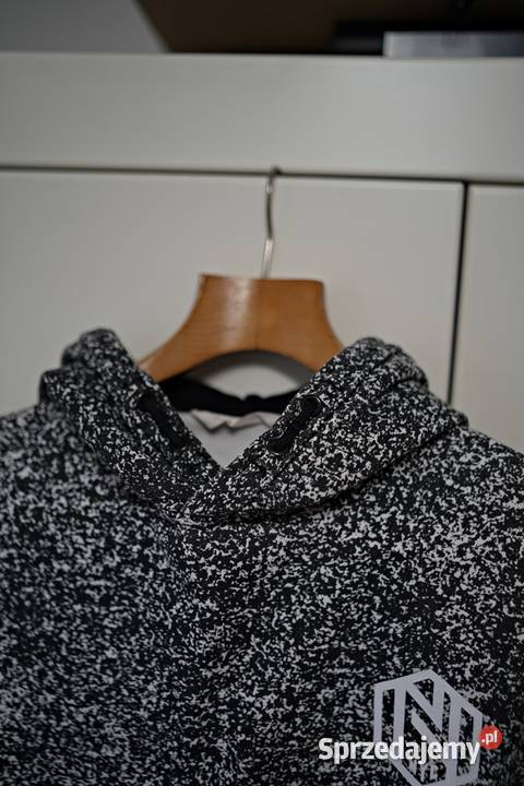 Bluza HM czarno biała czarny Warszawa