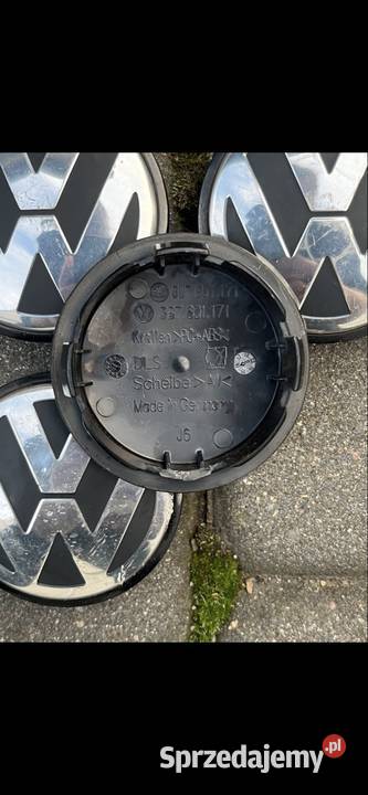 Oryginalne kapselki dekielki Volkswagen vw Prudnik sprzedam