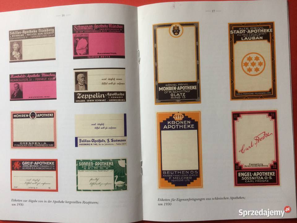 523 Etykiety Apteczne