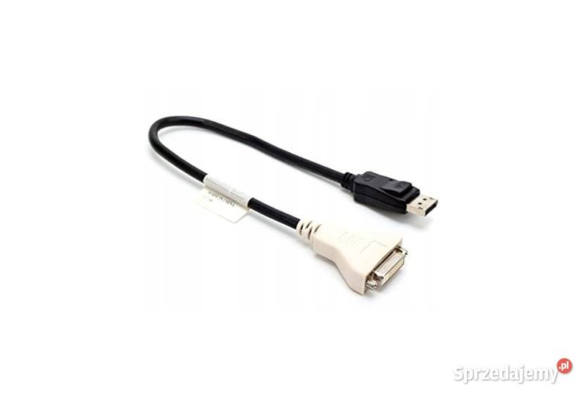 Adapter przejściówka kabel DP DisplayPort do DVI kable, taśmy, przedłużacze Kraków