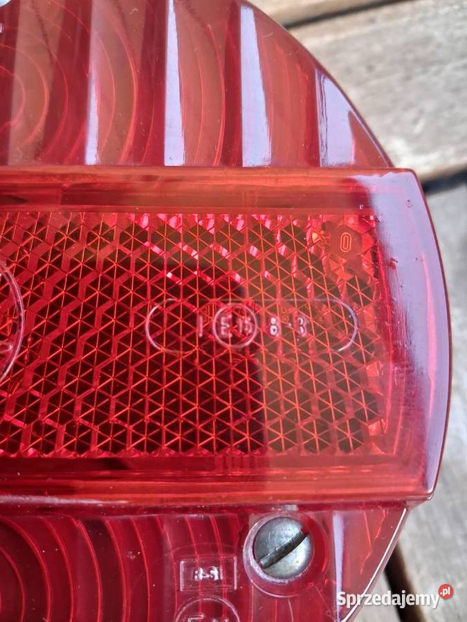 Klosz tylnej lampy mz etz 150 250 oryginał DDR Reflektory i halogeny sprzedam
