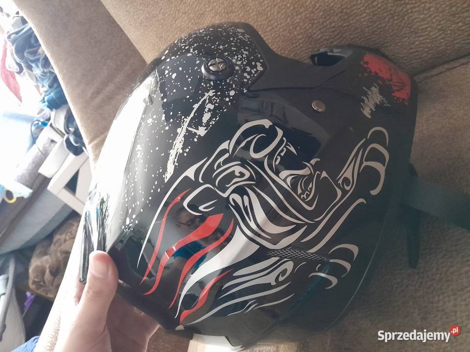 Kask motocrossowy Kaski i odzież kujawsko-pomorskie Toruń