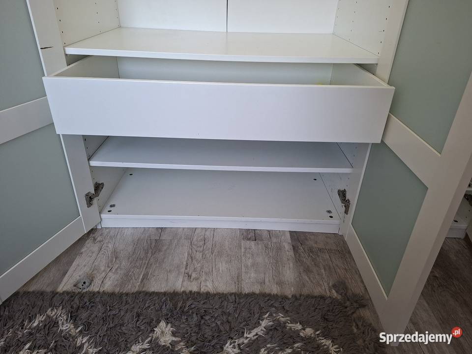 Szafa 3częsciowa szer 20m IKEA biały połysk mazowieckie sprzedam