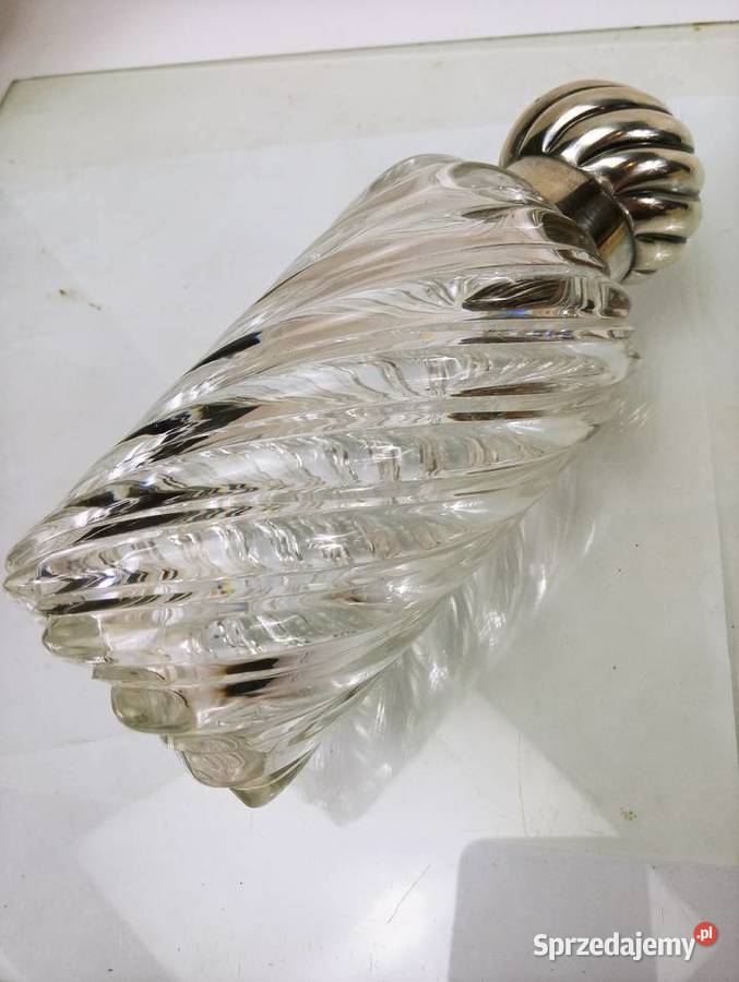 Londyn Flakon na perfumy Srebro 925 Kryształ Nowa Sól