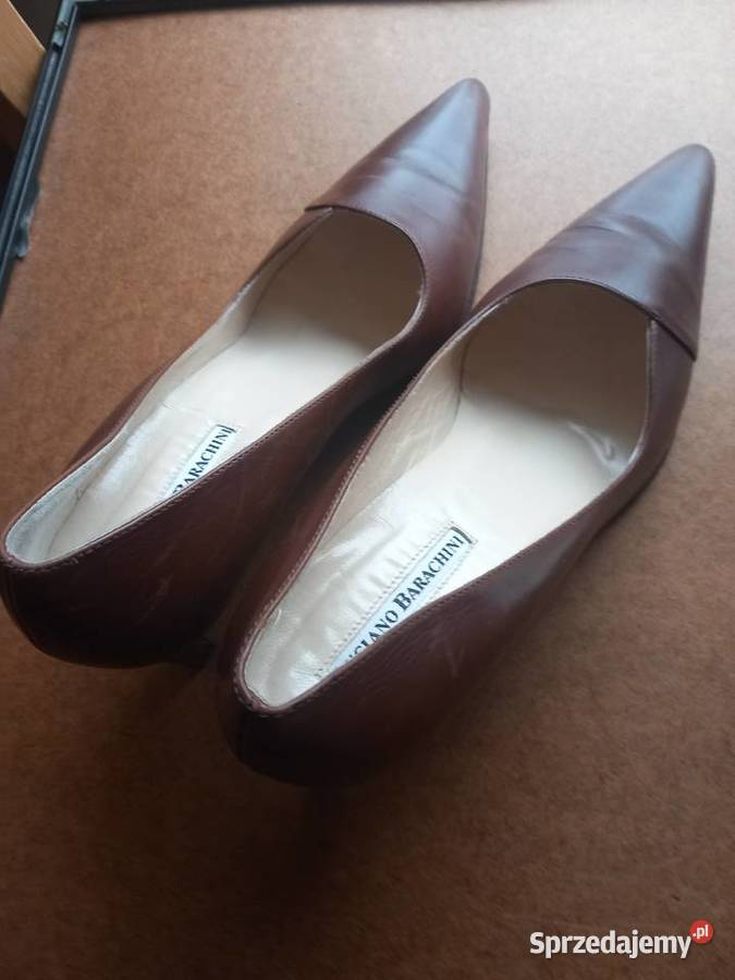 Buty włoskie szpilki Luciano Barachini Łódź