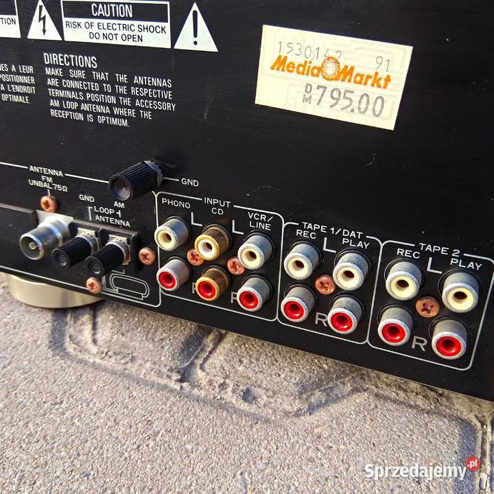 Pioneer SX757 Unikatowy Amplituner z mocą 2x100W