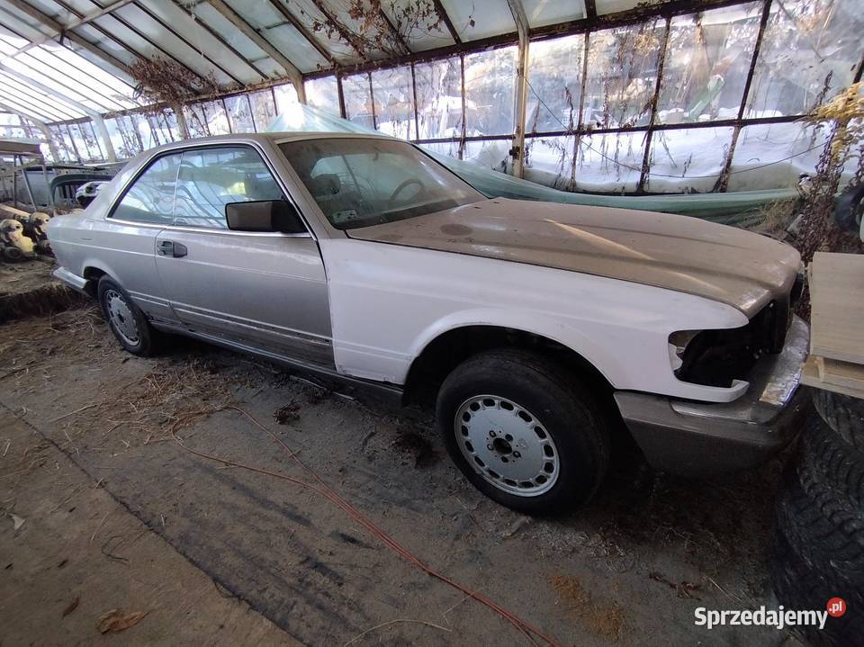 Mercedes SEC560 Sklasa coupe C126 projekt lubelskie