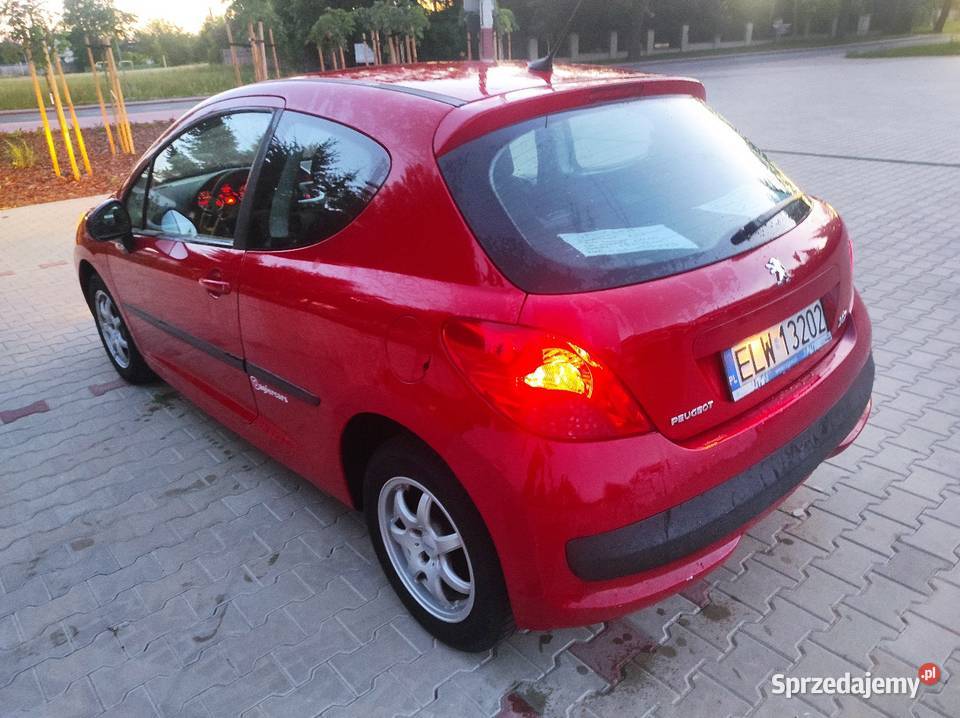 Peugeot 207 14i zamiana na Moto Rzgów