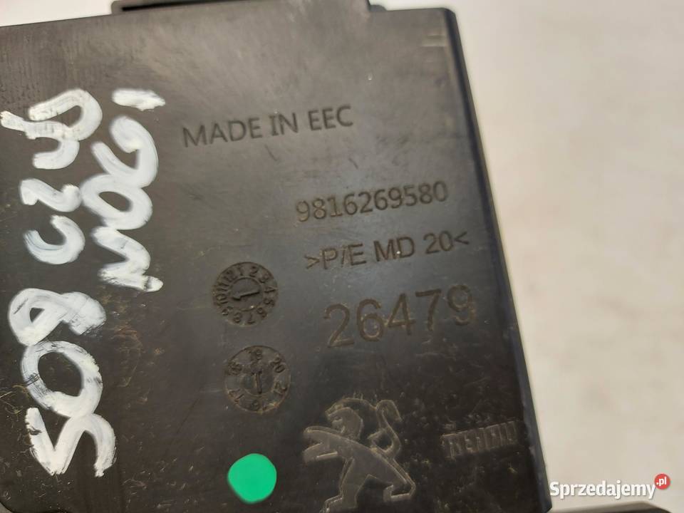 PEUGEOT 508 II Moduł sterownik otwierania klapy osobowe