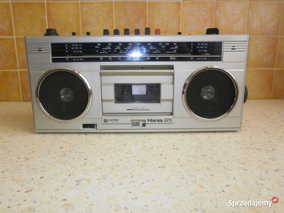 Radiomagnetofon UNITRA HANIA RMS 401 sprawny do Łódź