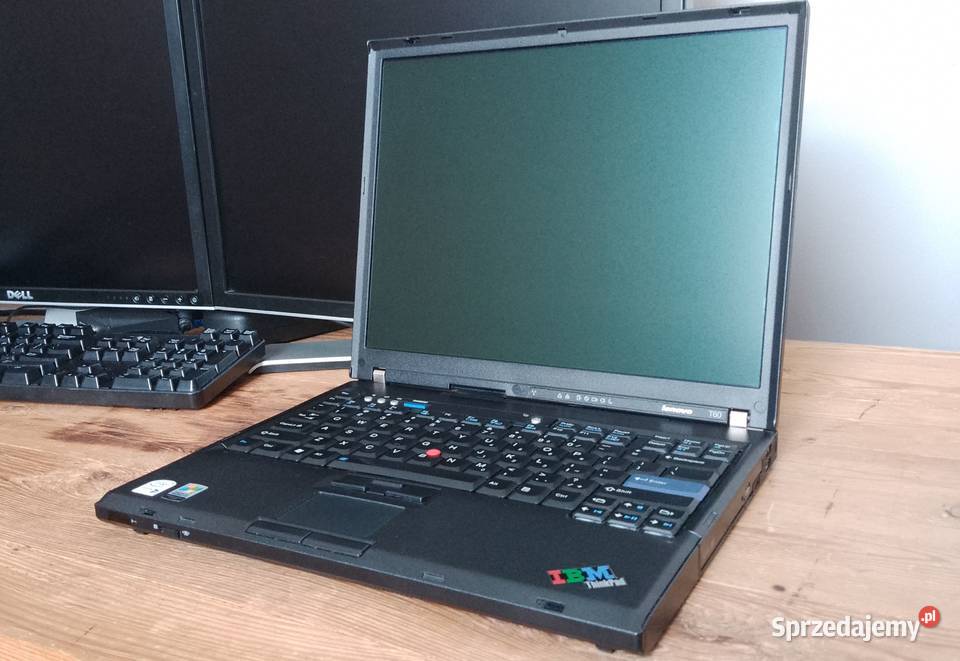 laptop Lenovo ThinkPad T60 141 uszkodzony Dodatkowe wyjście VGA Olsztyn