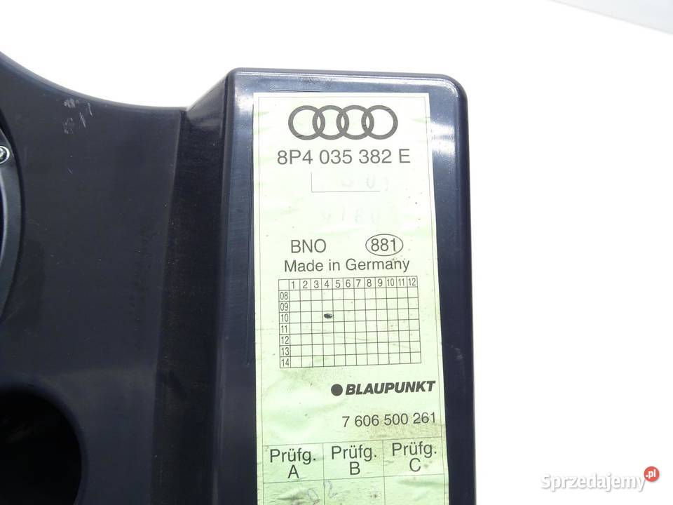 GŁOŚNIK SUBWOOFER NISKOTONOWY 8P4035382E AUDI A3 osobowe