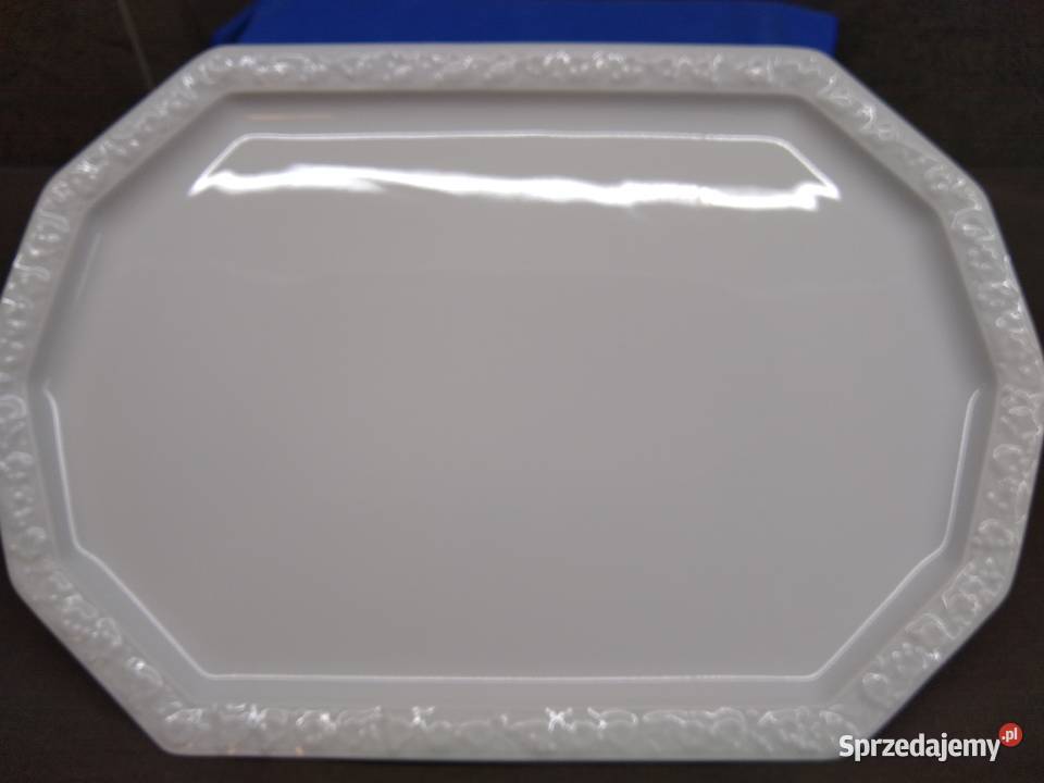 Półmisek do ryb Rosenthal Biała Maria 34 Kalisz