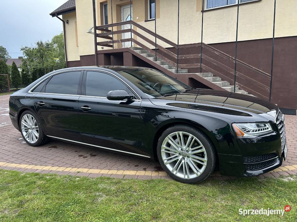 Audi A8L D4 30TFSI Quattro matrix masaż 2017 Olszewka