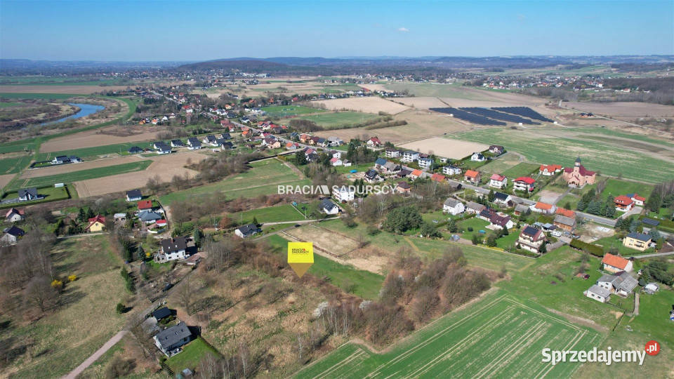 Grunt Wołowice Wiosenna 1700m2 budowlana