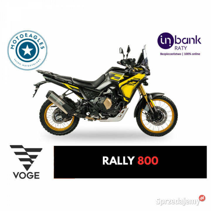 VOGE 800 Rally Voge Rally 800 Transport Raty Bicz