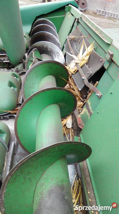 Przystawka kukurydzy John Deere 5rzędowa Kombajny wielkopolskie Gościejewo