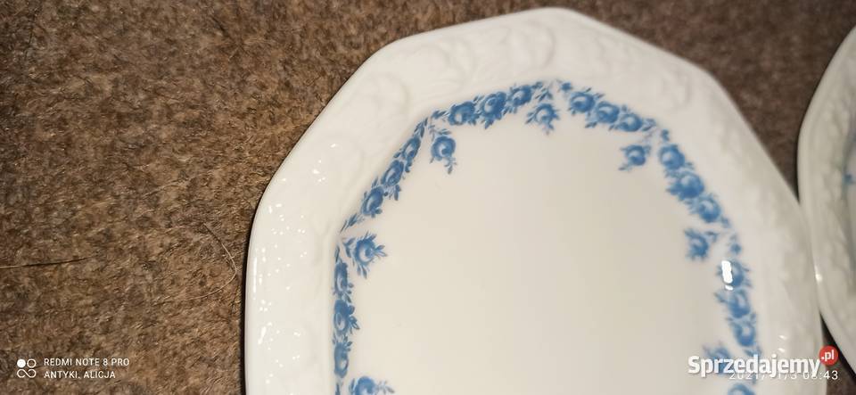 Konfiturówka Rosenthal Maria Blau
Biała Porcelana i szkło