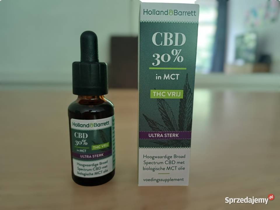 Olejek CBD 30 30 ml Holland Barrett Oryginalny Łódź sprzedam