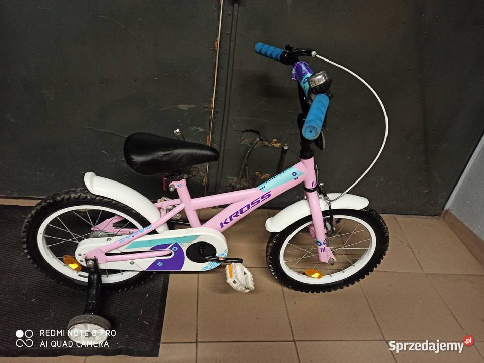 Rowerek Dzieciecy 16 KROSS MINI 30 KÓŁKA BOCZNE Wieliczka