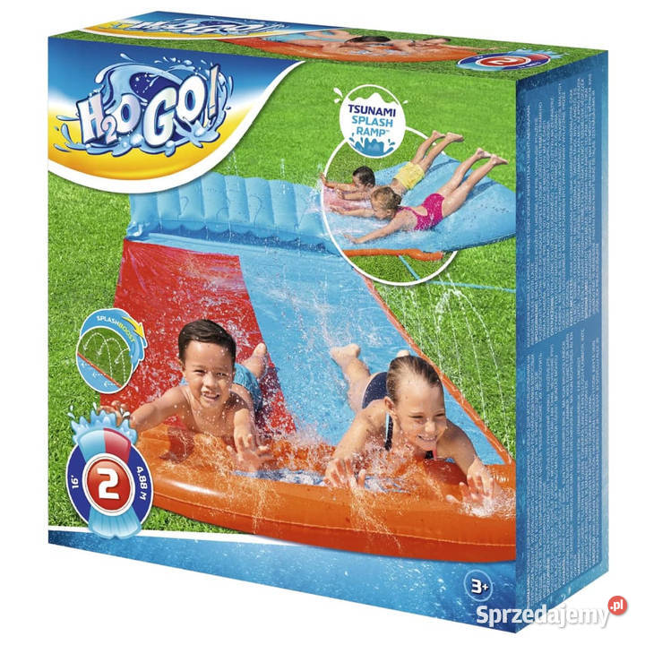 Bestway Zjeżdżalnia H2OGO Tsunami Splash Ramp Warszawa sprzedam