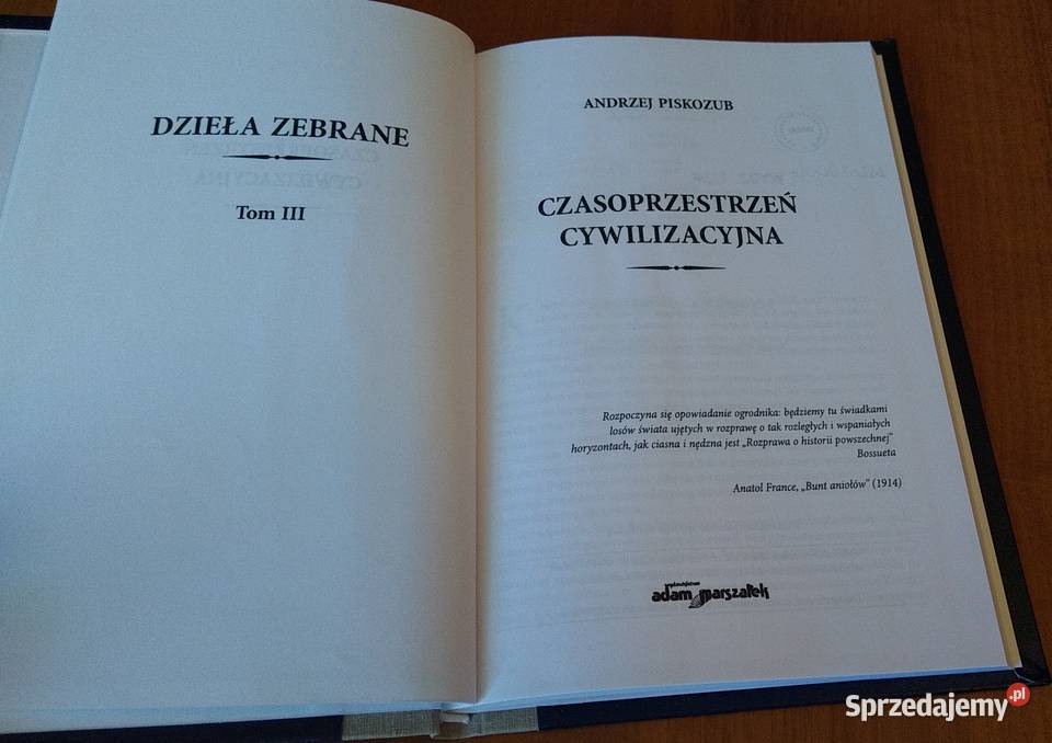Czasoprzestrzeń cywilizacyjna Andrzej Piskozub