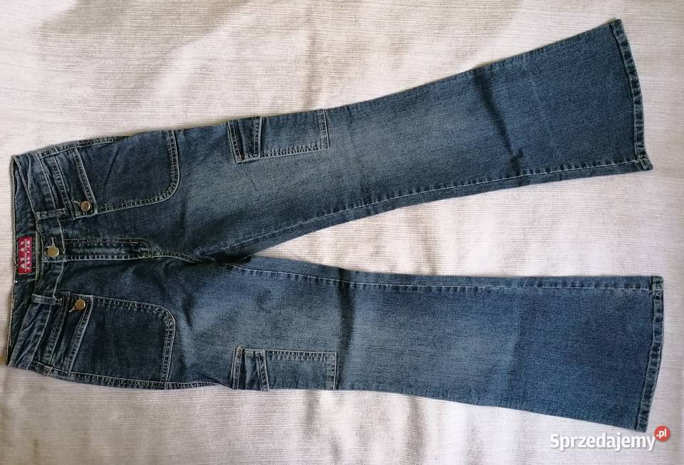 DAMSKIE SPODNIE JEANSOWE AI AI JEANS R 28 łódzkie Łódź