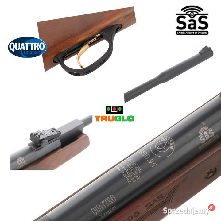 Wiatrówka Hatsan 95 QE lufa QE 45 mm
