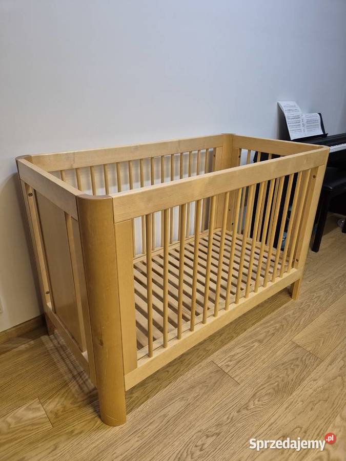 Łóżeczko dziecięce drewniane Troll Sun 120x60 Pozostałe mazowieckie Warszawa