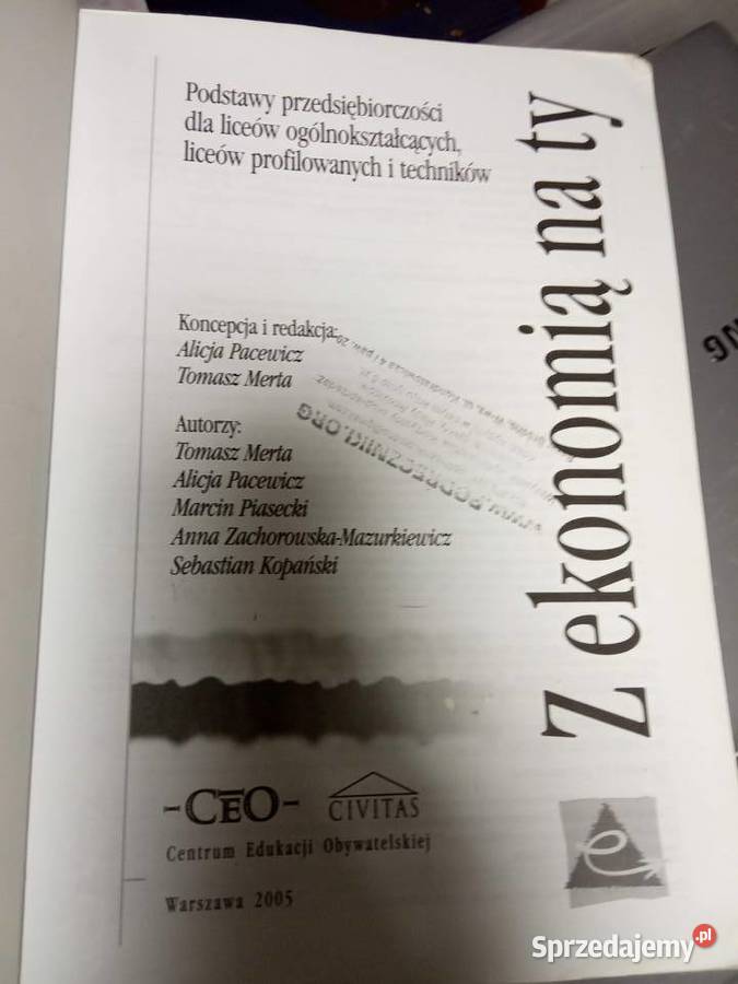 Z ekonomią na ty podręczniki szkolne używane Warszawa