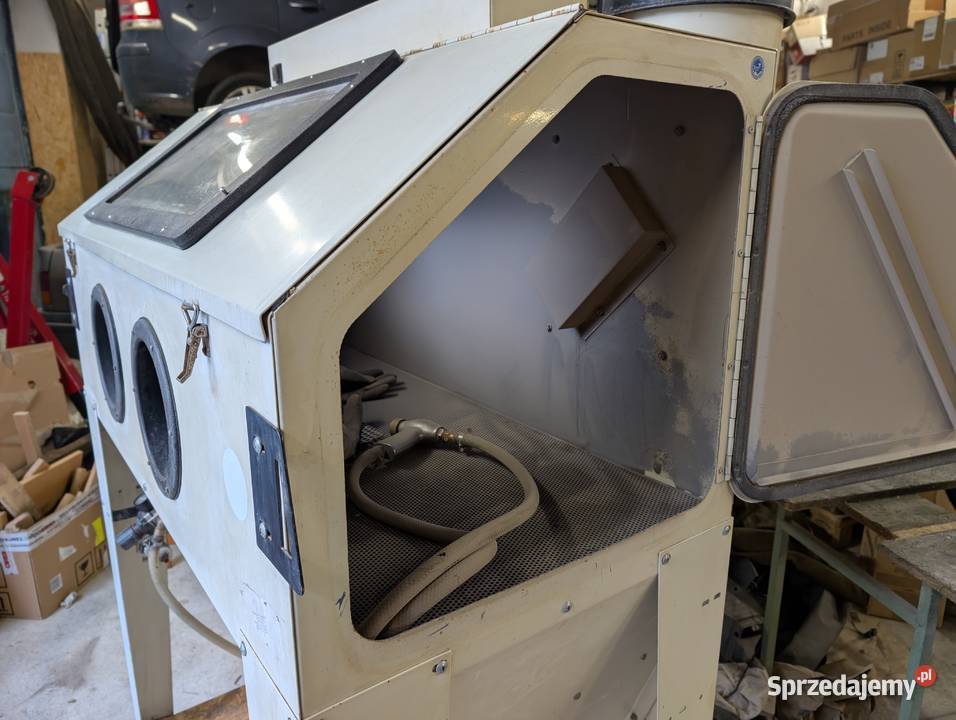 Używana piaskarka kabinowa 420 l Warszawa sprzedam