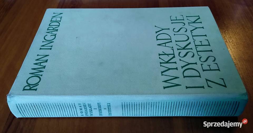 Wykłady i dyskusje z estetyki Roman Ingarden Książki naukowe i popularnonaukowe pomorskie