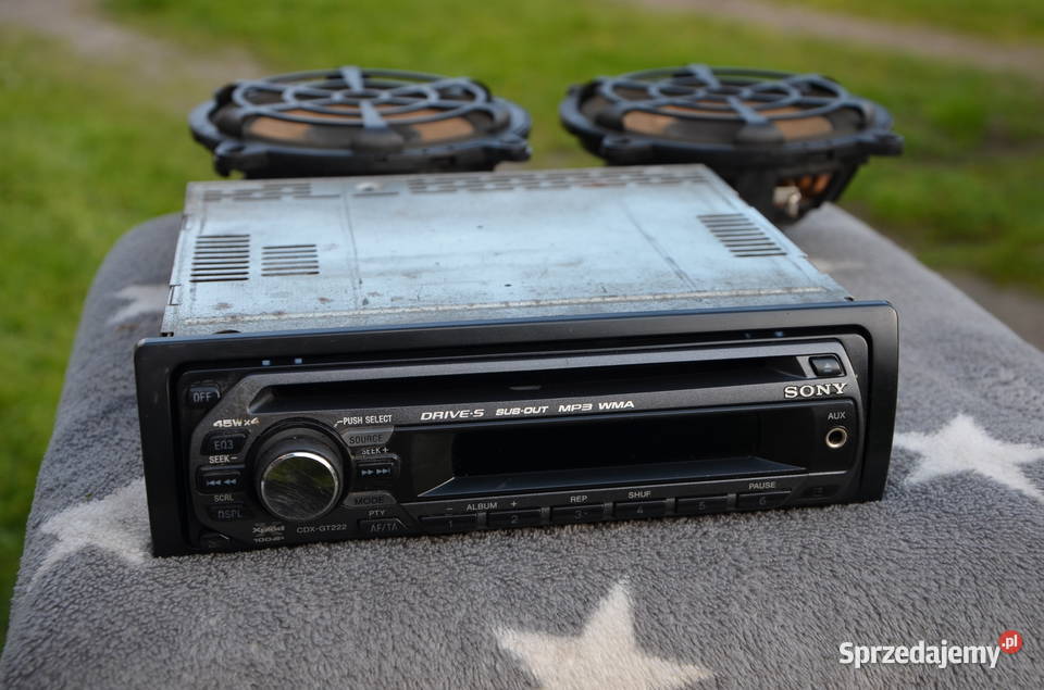 Radio Samochodowe Sony z Głośnikami