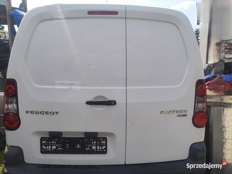 Drzwi Tylne Lewe Skrzydło Kompletne Peugeot Pleszew