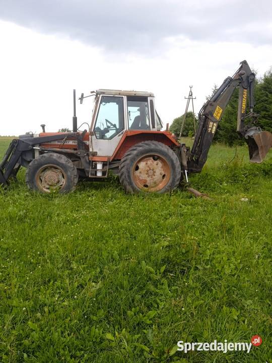 Massey ferguson 690 koparko ładowarka Suwałki