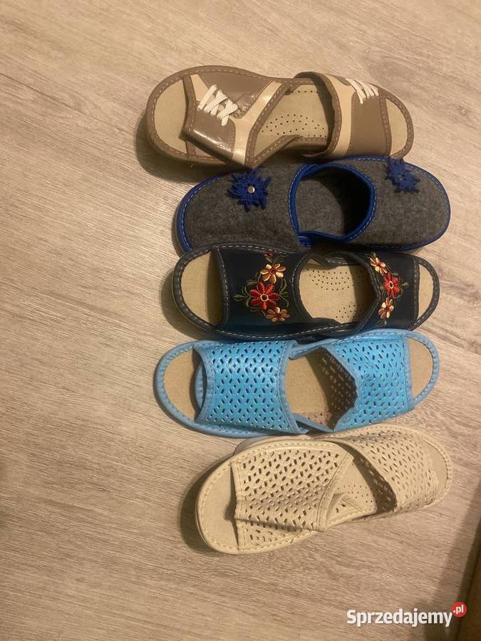 Likwidacja sklepu z obuwie kapcie pantofle ceny śląskie Częstochowa